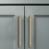 CABDM 3 inch (76mm) 2 Pack Brushed Brass Cabinet pulls
