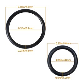 (2 Sets) for CA1350 and CA1260 Cutting Torch O-Ring Rebuild/Repair Kit - Compatible with Victor O-Ring Sizes 13A and 13B for Welding Torches and Cutting Equipment