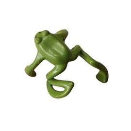 Hugging frog ear cuff | green colour | Ear Cuff Helix Cartilage Clip on Earrings Non Piercing Earrings