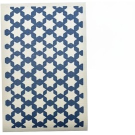BLITZ 100% Natural Fiber German Terry Hexagon Star Table Towel