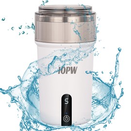 IOPW Hydrogen Water Bottle Generator, Stainless Steel Hydrogen Water Bottle, Hydrogen Water Machine Equipped with LED Display and Water Proof Function，Gift for Love Friend Family