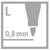 Fibre-Tip Sign Pen - STABILO GREENpoint - Pack of 10