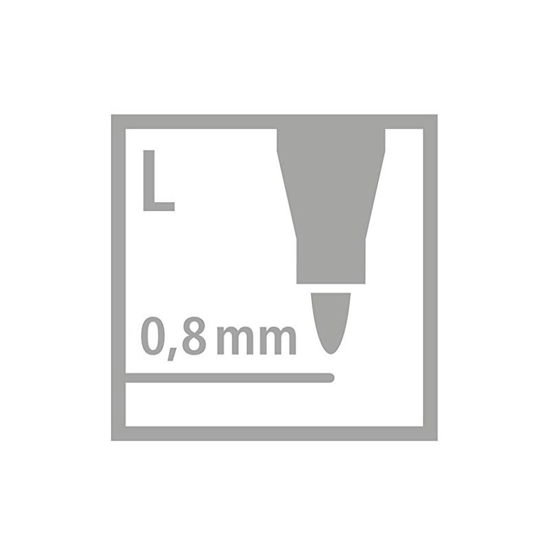 Fibre-Tip Sign Pen - STABILO GREENpoint - Pack of 10