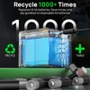 Adicop 2-Pack 6500mAh Rechargeable Lithium Battery Pack