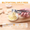 Gaodeding 5-in-1 Multifunctional Garlic Press – Heavy Duty Kitchen Tool