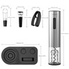 Electric Wine Opener Set, Automatic Corkscrew Rechargeable with Vacuum Stoppers,