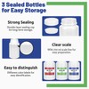 CIZTADA 15 Pack pH Calibration Buffer Powder with 3 Bottles,