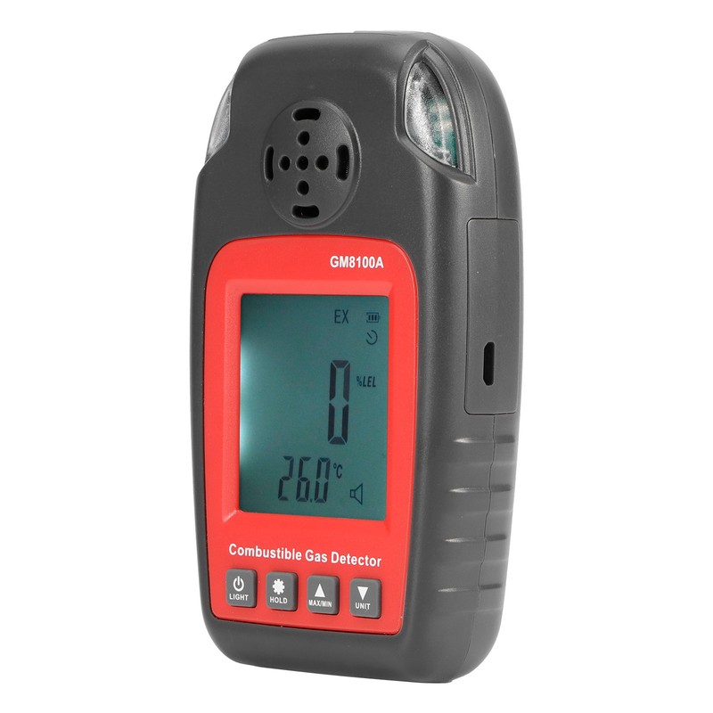 3.6V Combustible Gas Detector with Indicator Light Sound Alarm for