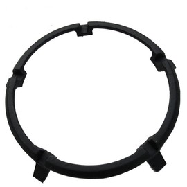 Rluii Wok Ring/Non Slip Black Cast Iron Stove Trivets for Kitchen Wok Support Ring Cooktop Range Pan Holder Stand Stove Rack Milk Pot Holder for Gas Hob - Gas Stove accessories