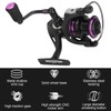 Stainless Steel Bearing Fishing Spinning Reel Left/Right Handle Fishing Wheel