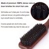 Boar Bristle Cat Hair Brush,Gentle Grooming Brush for Short Haired