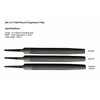 Proops Brothers Set of 3 Engineers Files, 6" 150mm Half