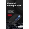 【Biometric Pistol Safe】- Small Gun Safe for Handguns, Quick Access