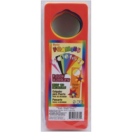 Darice Assorted Foamies Door Hangers Colors, 9 Pieces