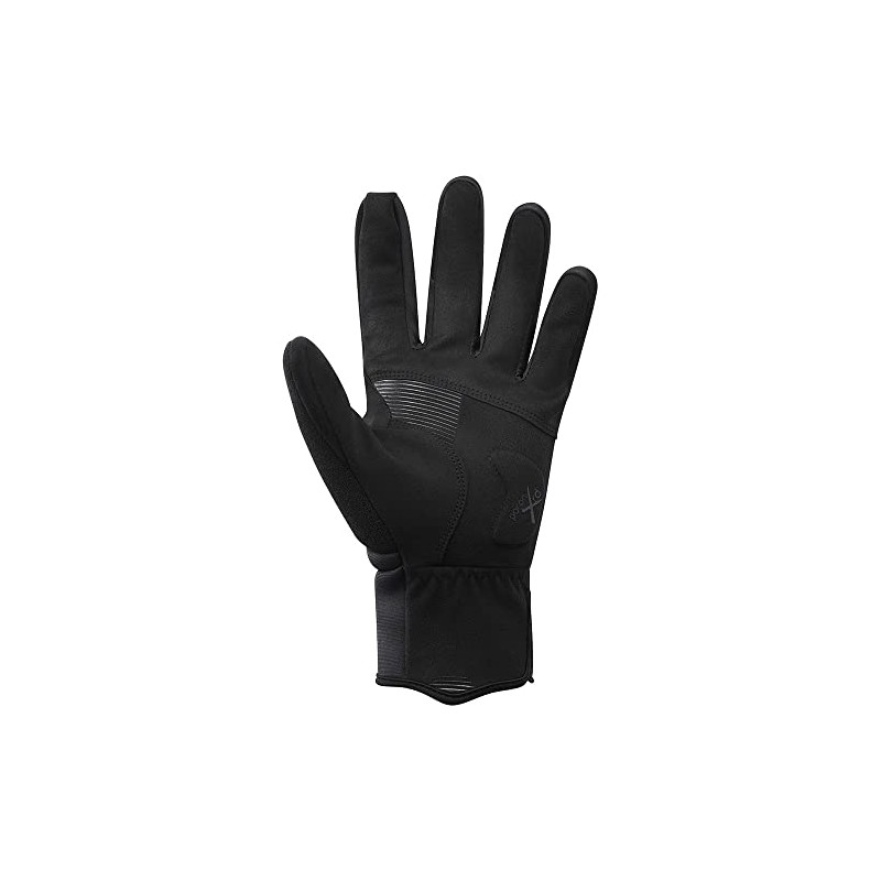 Shimano Windbreak Men's Thermal Gloves Black/Yellow