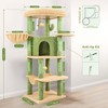 Globlazer Cactus Corner Cat Tree Tower with Scratching Post for