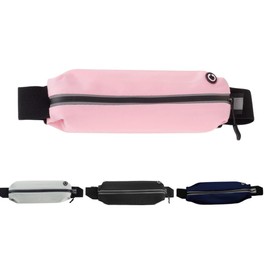 FREEWAY OUTDOORS ADVENTURES Running Belt for Men & Women - Secure Jogging Pouch for Phone, Keys & Essentials. Water Resistance, Adjustable for All Cell Phones (PINK)