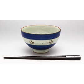 Arita Ware Obi Small Flower Rice Bowl Pair