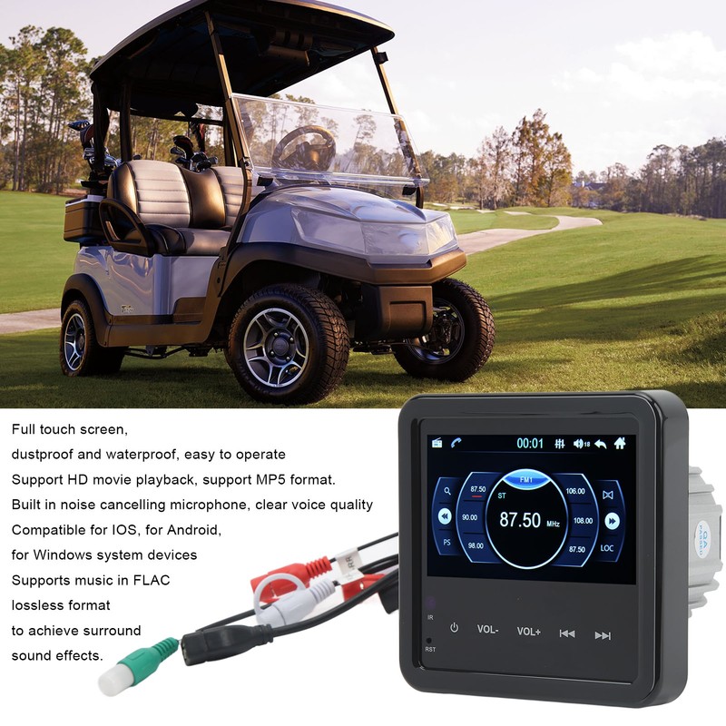 5in Bluetooth MP5 Player Car Stereo Receiver FM AM Radio