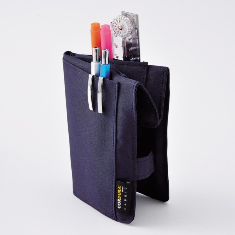Lihit Lab Smart Fit Pen Case, Black A7585-24