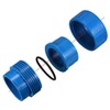 TOP-VIGOR 2Pcs PVC Pipe Fitting, 40mm Pipe Plumbing Fittings Union