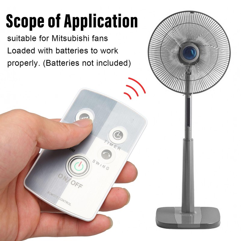 Remote Control for Fan - Lightweight and Comfortable, Easy Access,