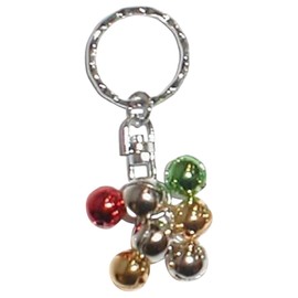 Mode Delacasa Color Bell, 7P (Single Item), Key Chain, Bear Bell, Security Bell, Lost Item, Good Luck, mixed color