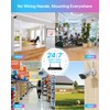 ZOSI 3MP Add-on WLAN Surveillance Camera, Additional Camera Replacement Camera