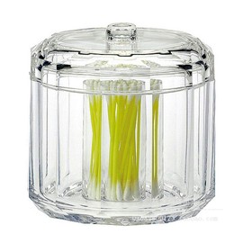 YTBH-08085 Acrylic Candy Bowl with Lid Diameter 14.7 cm x Height 12.5 cm Transparent