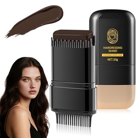 Peine de Tinte para Cabello - Hair Dye Stick, Barra Reparadora de Color de Cabello Portátil, Cubre Canas, Uso Rápido, Resistente al Agua y al Sudor, U