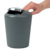 Kela 22272 Small Swing Lid Bin, 1.7 l, Plastic, Marta,