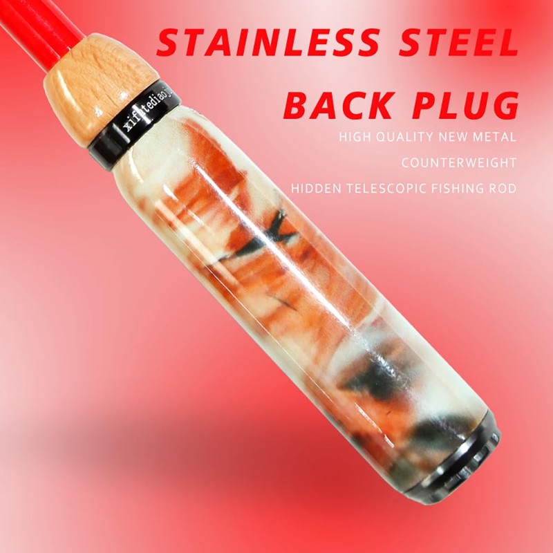 KHEALING のべ竿 延べ竿 振出 竿 軽量 超軽量仕様 小物万能竿 ノベルドミニマム 全長1.2m/