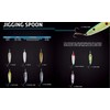 War Eagle WE78JS310 War 7/8 Jiggin Spoon Artificial Fishing Bait,