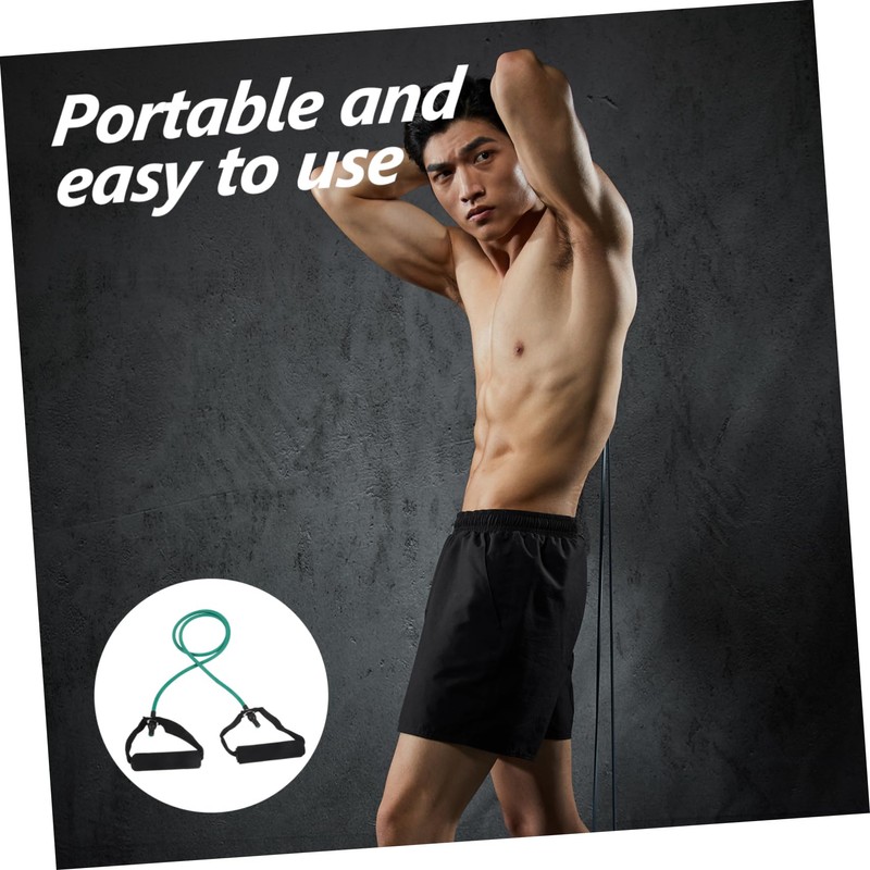 KOMBIUDA Resistance Band Exercise Pull Rope Sturdy Stretch Band for