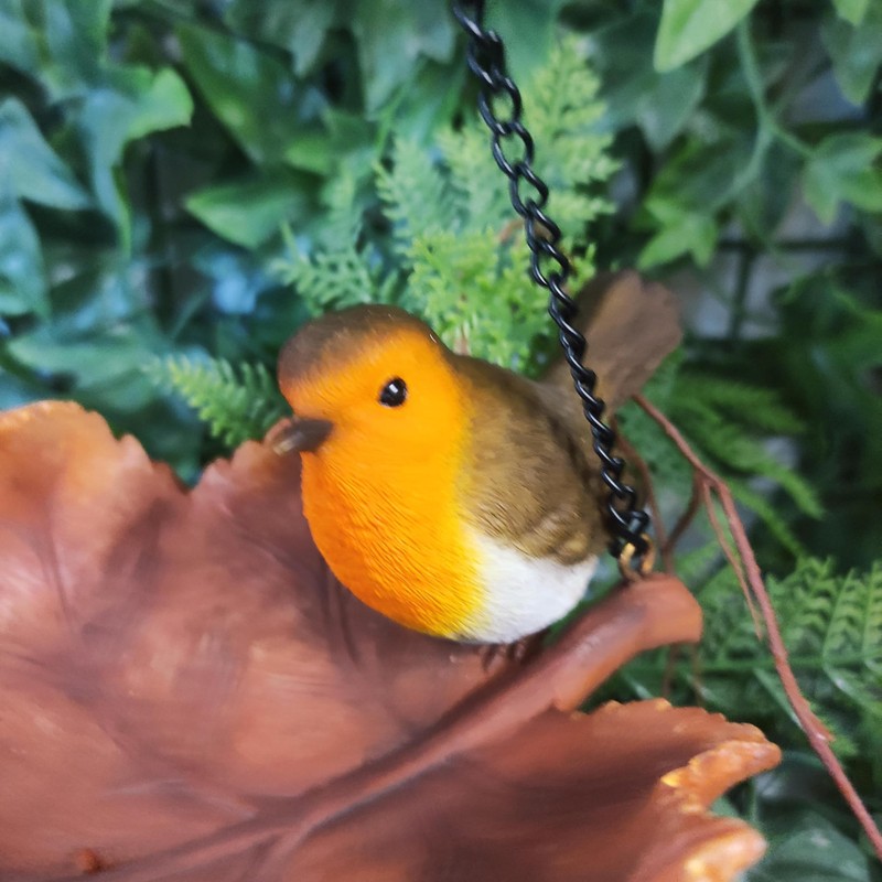 Vivid Arts - Hanging Robin Leaf Feeder - HGF-036