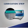 Gillette5 Mens Razor Blade Refills, 12 Count, Lubrastrip for a