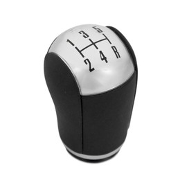2005-2010 Genuine Ford Mustang OEM 5 Speed Manual Shift Shifter Knob - Silver & Black