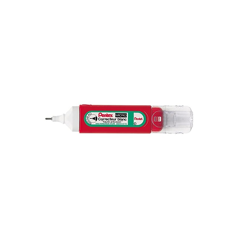 PENTEL Pentex ZLC31-W Fine Point Correction Pens 12 ml Pack