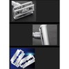 Men Hand Shaving Knife Set with 5Pcs Double Edge Replacement