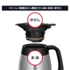 Thermos TTB-1000 SBK Stainless Pot, 33.8 oz (1 L), Stainless