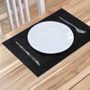 ADRIMER Placemats, Chic Placemats for Dining Table Set of 8,