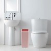 Dehouse 12 L Trash Bin with Swing-top Lid, Plastic Small