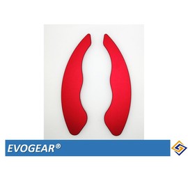 E204 EVOGEAR Aluminum Paddle Shift Cover for Honda Odyssey Civic Accord CR-V Insight (Red)