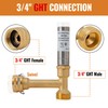 SUNGATOR 3/4" GHT Water Hammer Arrestor, 3/4 Inch Swivel Female