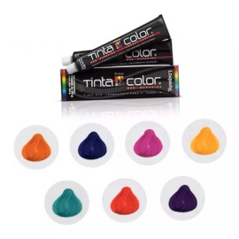 Loquay Tinta color  FUSCIA  Semipermanente 2 tubos/semi permanet haircolor  4oz