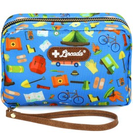 Travel First Aid Kit for Kids, 143 Pieces All-Purpose Emergency First Aid Kit for Home, Car, Diaper Bag, Camping & Hiking