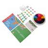 Finger Paint Kit Multi Colors Washable Funny DIY Crafts Finger