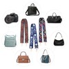 POXIAOER Handbag Strap, Bag Strap 3 Pack Adjustable Cross Body