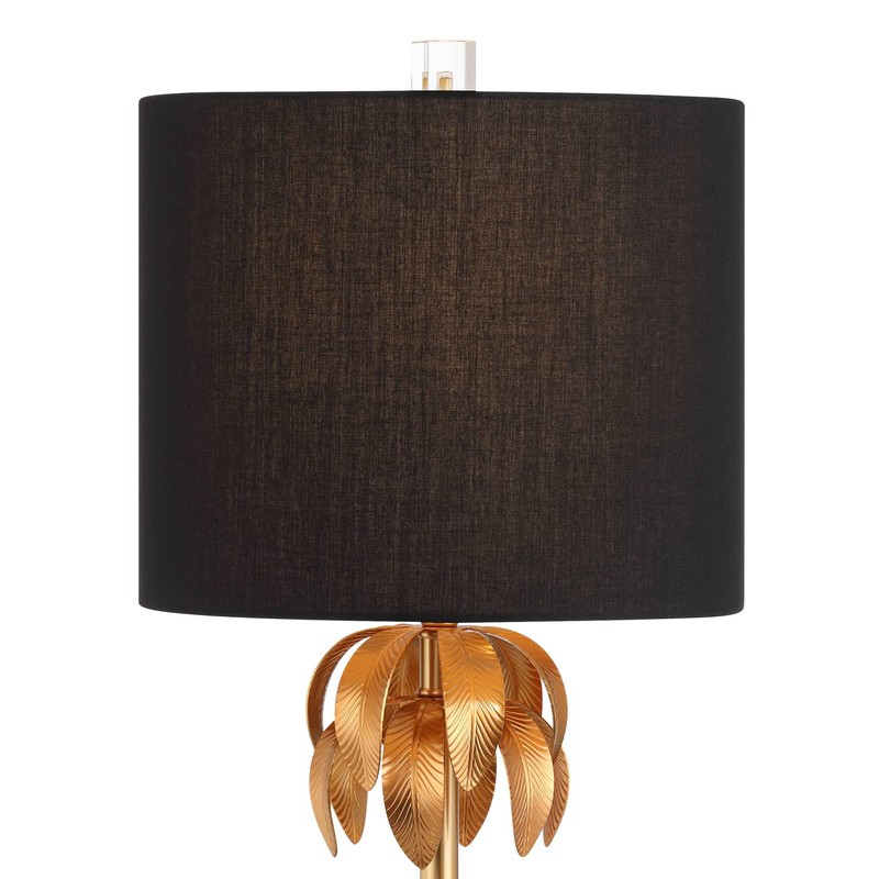 Vienna Full Spectrum Monaco 27 1/2" High Crystal and Brass