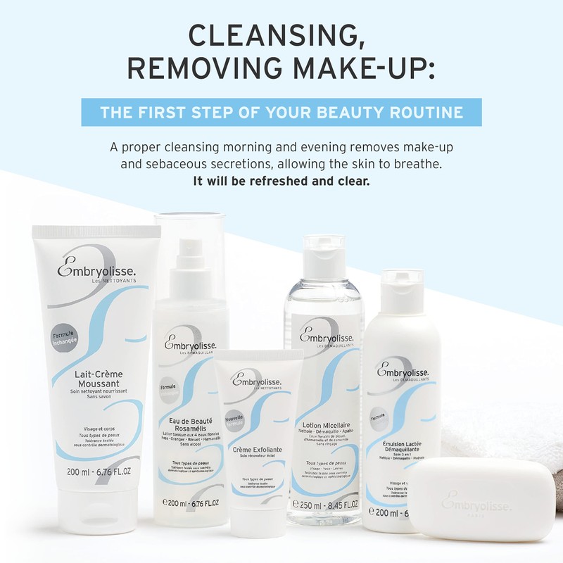 Embryolisse Gentle Cleansing Milk, 6.8 fl oz (200 ml), Waterproof